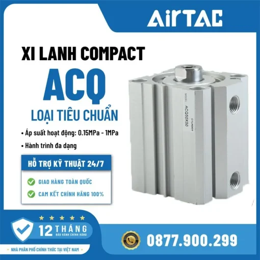 Airtac ACQ: Xi lanh vuông ACQ F-ACQ100CB