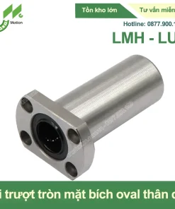 Con trượt tròn mặt bích Oval thân dài LMH-LUU (Bi trượt tròn)