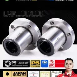 00320LMF20anh20sp203 MMHP4 Con trượt tròn mặt bích tròn thân dài LMF20LUU (Bi trượt tròn)