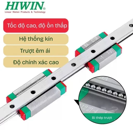 Ray dẫn hướng MGW15-100mm - Ảnh 4