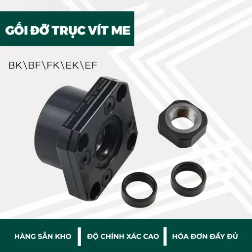 Gối đỡ trục vít me BK12 - Ảnh 3