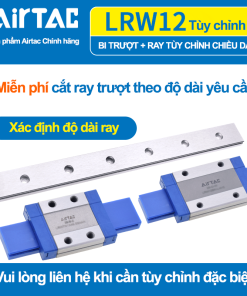 Con trượt vuông LRW12- Airtac ( MGW12)