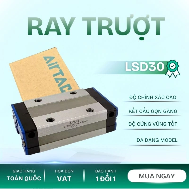 Thanh trượt ngắn LSD30HS1X1160S20AN-M6