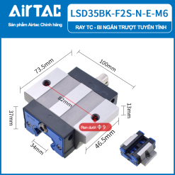 Con trượt vuông bản rộng thân ngắn LSD35BK-F1S-N-E-M6 ( EGW35CA gá trên ) 14 LSD35BK F2S N E M620r rvprU 1 LSD35BK F2S N E M620r rvprU 1 Con trượt vuông bản rộng thân ngắn LSD35BK-F1S-N-E-M6 ( EGW35CA gá trên )