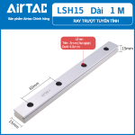 Ray trượt vuông tiêu chuẩn  LSH15RL (HGR15)