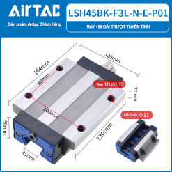 Con trượt vuông cao tải bản rộng thân dài LSH45BK-F3L-N-E-P01 ( HGW45CC gá 2 chiều ) 13 LSH45BK F3L N E P0120r 1eHRJ LSH45BK F3L N E P0120r 1eHRJ Con trượt vuông cao tải bản rộng thân dài LSH45BK-F3L-N-E-P01 ( HGW45CC gá 2 chiều )