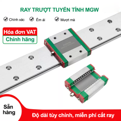 MGN20MGW20220con20truot20ray20truot20vuong20hiwin20cncmotion.vn20wtm ppKu1 Con trượt vuông mini MGN7C (Bi trượt mini - Hiwin type)