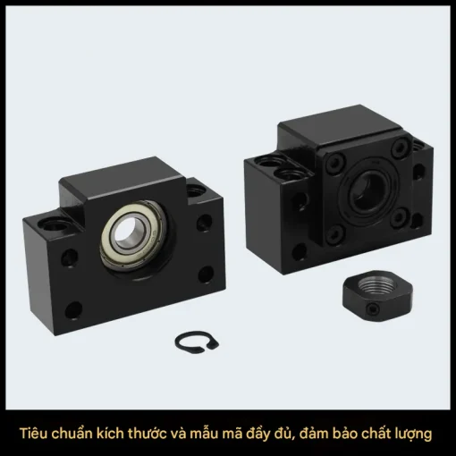 Gối đỡ trục vít me BK12 - Ảnh 2