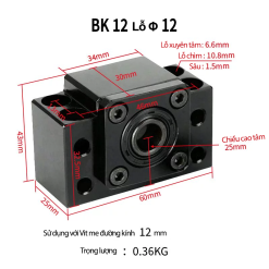 Gối đỡ BK12
