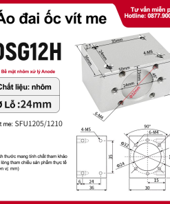 Áo đai ốc Vít me DSG12H
