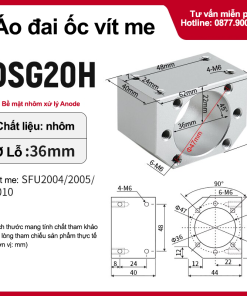 Áo đai ốc Vít me DSG20H