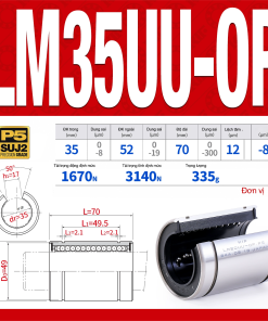 Con trượt tròn khuyết LM35OPUU (Bi trượt tròn khuyết)
