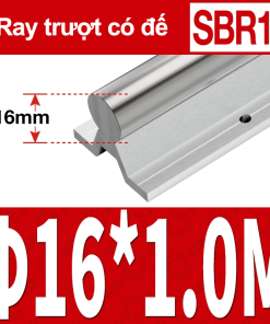 Thanh trượt tròn có đế SBR16 (1M) (Ray trượt tròn có đế)