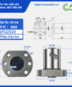 Đai ốc vít me SFU2510