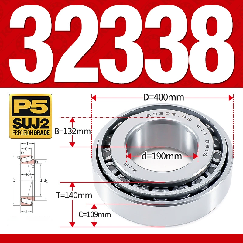 Vòng bi côn 1 dãy bi - bạc đạn bánh xe 32344 (Kích thước -  220*460*154 mm)