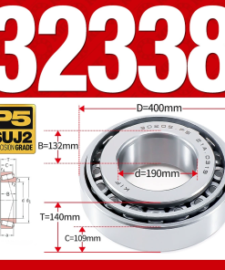 Vòng bi côn 1 dãy bi - bạc đạn bánh xe 32348 (Kích thước -  240*500*165 mm)