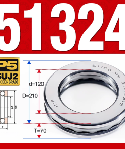 Vòng bi - bạc đạn 51324 (Chặn trục - 120*210*70 mm)