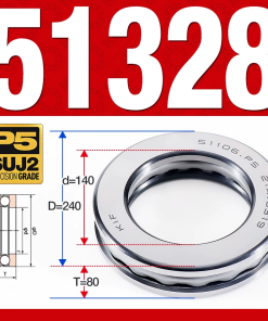 Vòng bi - bạc đạn 51328 (Chặn trục - 140*240*80 mm)