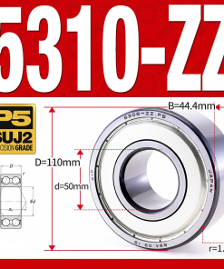 Vòng bi - bạc đạn 5310-ZZ  (Phớt kim loại - 50*110*44.4 mm)