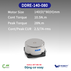 DDRE-112-65 Động cơ xoay Dòng DDRE (Động cơ rotor ngoài)