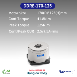 DDRE-140-80 Động cơ xoay Dòng DDRE (Động cơ rotor ngoài)