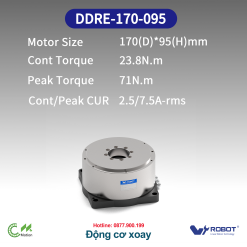 DDRE-140-50 Động cơ xoay Dòng DDRE (Động cơ rotor ngoài)