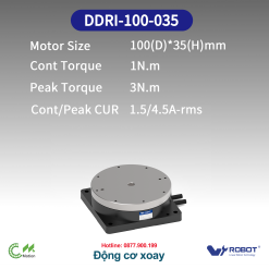 DDRI-100-035 Động cơ xoay Dòng DDRI (Động cơ rotor trong)
