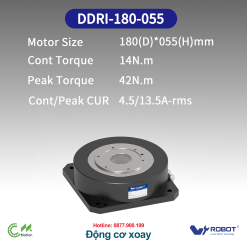 DDRI-180-055 Động cơ xoay Dòng DDRI (Động cơ rotor trong)
