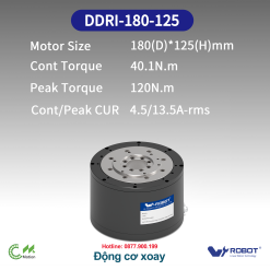 DDRI-180-125 Động cơ xoay Dòng DDRI (Động cơ rotor trong)