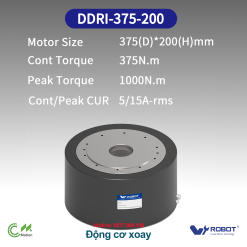 DDRI-375-200 Động cơ xoay Dòng DDRI (Động cơ rotor trong)