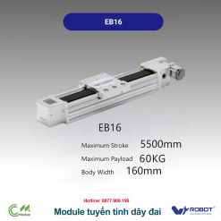 EB16 Module truyền động tuyến tính dây đai Dòng EB (Mô-đun tuyến tính đai định thời đa năng)
