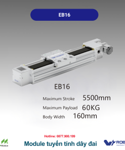 EB16 Module truyền động tuyến tính dây đai Dòng EB (Mô-đun tuyến tính đai định thời đa năng)