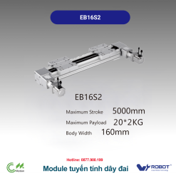 EB16S2 Module truyền động tuyến tính dây đai Dòng EB (Mô-đun tuyến tính đai định thời đa năng)