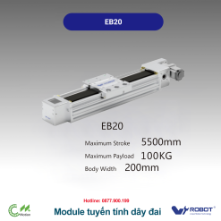 EB20 Module truyền động tuyến tính dây đai Dòng EB (Mô-đun tuyến tính đai định thời đa năng)