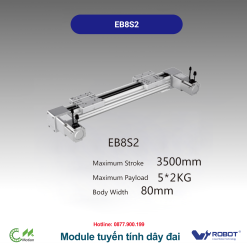 EB8S2 Module truyền động tuyến tính dây đai Dòng EB (Mô-đun tuyến tính đai định thời đa năng)