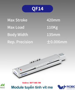 QF14 Module truyền động tuyến tính vít me Dòng QF (Siêu mỏng, Hành trình ngắn)