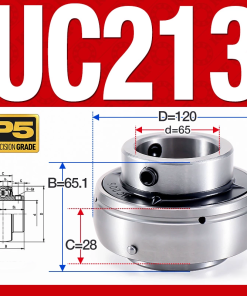 Vòng bi gối UC213 (Tiêu chuẩn - Đường kính trong 65 mm)