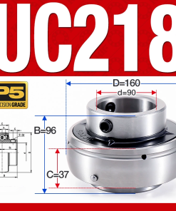 Vòng bi gối UC218 (Tiêu chuẩn - Đường kính trong 90 mm)