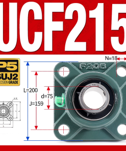 Gối đỡ vòng bi UCF215 (Tiêu chuẩn - Đường kính trong 75 mm)
