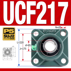 Gối đỡ vòng bi UCF217 (Tiêu chuẩn - Đường kính trong 85 mm)