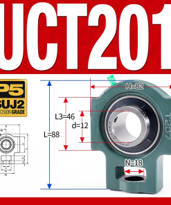 Gối đỡ vòng bi UCT201  (Tiêu chuẩn - Đường kính trong 12 mm)