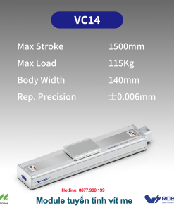 VC14 Module truyền động tuyến tính vít me Dòng VC (Chống xoắn, Tải trọng nặng)