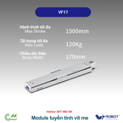 VF17 Module truyền động tuyến tính vít me Dòng VF (Chống xoắn)