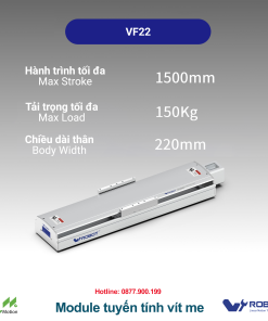 VF22 Module truyền động tuyến tính vít me Dòng VF (Chống xoắn)