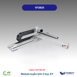 VF2B20-A1 Module tuyến tính 3 trục  Dòng Module 2 trục XY - Khung nhôm - Tải nhẹ