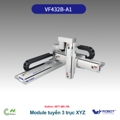 VF432B-A1 Module tuyến tính 3 trục  Dòng Module 3 trục XYZ - Khung nhôm - Tải nhẹ