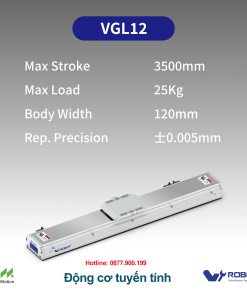 VGL15 Động cơ tuyến tính Dòng VGL (Bộ truyền động động cơ tuyến tính hoàn toàn kín)