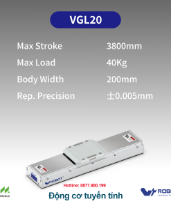 VGL6 Động cơ tuyến tính Dòng VGL (Bộ truyền động động cơ tuyến tính hoàn toàn kín)