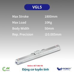 VGL8 Động cơ tuyến tính Dòng VGL (Bộ truyền động động cơ tuyến tính hoàn toàn kín)