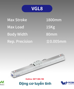 VGL12 Động cơ tuyến tính Dòng VGL (Bộ truyền động động cơ tuyến tính hoàn toàn kín)